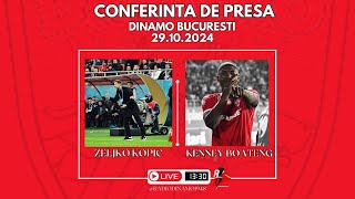 29102024 Conferinta de presa Dinamo Bucuresti [upl. by Kletter]