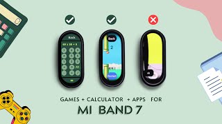 Make Your Mi band 7 quotProquot  Hacks 20 ft Games Calculator eBook and more [upl. by Leesen]