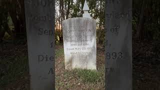 Forgotten Watkins Family Cemetery From the 1700s cemetery forgotten shorts [upl. by Onateag]