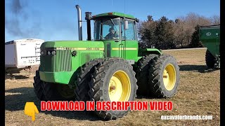 John Deere 8450 8650 Tractors Operators Manual [upl. by Ulane]