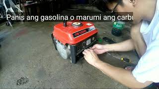 2 stroke Generator Ayaw umandar [upl. by Nnylaf302]