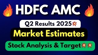 HDFC AMC share q2 results 2025 share analysisHDFC AMC share latest news  Result today [upl. by Eiramyma21]