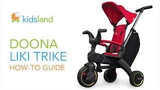 DOONA Liki Trike  StepByStep HowTo Guide by Kidsland [upl. by Adnuhsed]