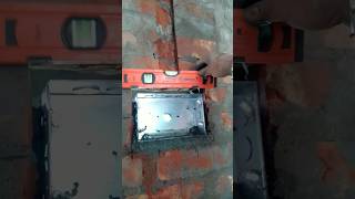 Gi modular box Water level Karne Ka tarika electrican electric plumber plumbing viralshorts [upl. by Yelsek737]