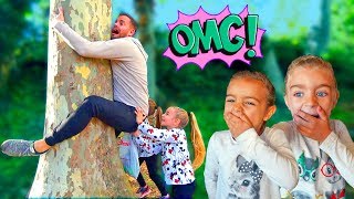 ME CAIGO DE UN ÁRBOL EN EL BOSQUE😱😂 Itarte Vlogs [upl. by Tiertza4]