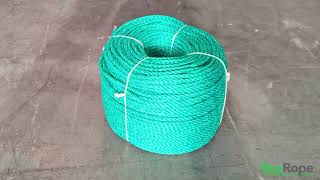 8mm Green Polypropylene Rope 220m Coil [upl. by Lynnett]