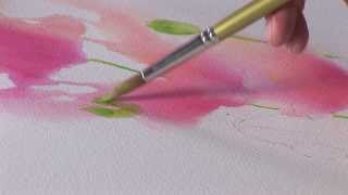 Painting Loose Watercolour Poppies  Tutorial with Artist Joanne Boon Thomas [upl. by Leugim]