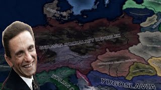 Hearts of Iron 4 Red Flood Mod  Goebbels German Socialist Republic One Big Family [upl. by Drallim]