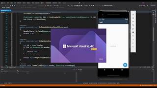 First Android App in Visual Studio 2022  Android Native Getting Started [upl. by Ordnazil]