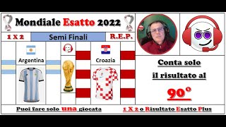 1 partita Semifinale Argentina vs Croazia [upl. by Zennas]