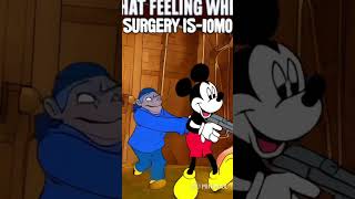 Mickey Mouse destroy knee surgery memes [upl. by Rednirah]