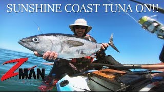 Catching Tuna when they wont bite  Kayak Fishing [upl. by Lil]