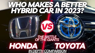 Toyota vs Honda Hybrid Cars Which one is Better Ultimate Battle of Reliability and Refinement [upl. by Hoffarth]