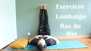 LOMBALGIE  Comment soulager le mal de dos en 10 minutes  6 exercices [upl. by Anier]