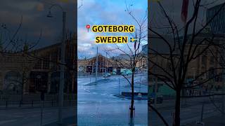 View of Gothenburg Central from Scandic Europa Hotel gothenburg göteborg sweden travelvlog [upl. by Elletnohs]