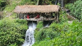 Beautiful Nepali Mountain Village Traditional life of Nepal  Peaceful And Relaxing Village Life [upl. by Sanborne]