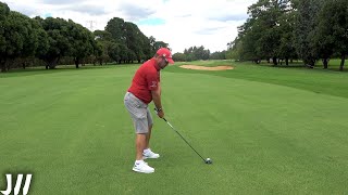 Filming Every Shot in a European Tour Practice Round [upl. by Nakah]