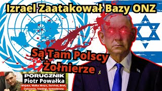 Izrael ATAKUJE Placówki Sił Pokojowych ONZ w Libanie Są Tam Polscy Żołnierze [upl. by Kcirre139]