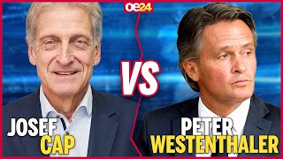 FELLNER LIVE Josef Cap vs Peter Westenthaler [upl. by Redmer526]