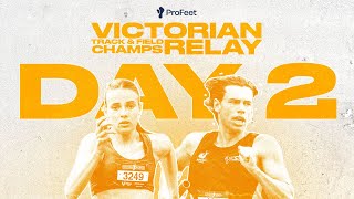 2024 ProFeet Victorian Track amp Field Relay Championships – Day 2 [upl. by Ellehcen]