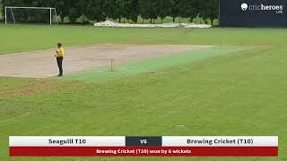 Live Cricket Match  Seagulll T10 vs Brewing Cricket T10  11Aug24 0255 PM 10 overs  Red Dot T [upl. by Roque]