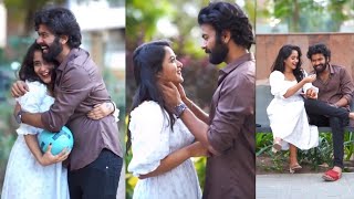 Deepthi Sunaina New Boyfriend Deepthi Sunaina Latest Photoshoot video Hot Video OopsTvTelugu [upl. by Havstad100]