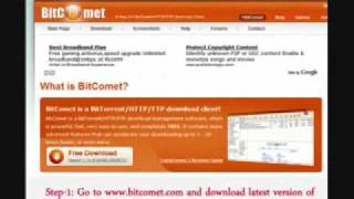 Make BitComet 114 Faster For Your 2Mbps Connection [upl. by Caren]