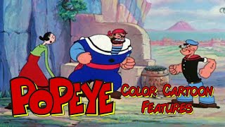 Popeye Color Features Cartoon Compilation Fleischer Studios [upl. by Trilley]