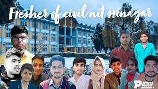 NIT Srinagar  CIVIL 1A  Freshers Video 2021 [upl. by Absalom645]