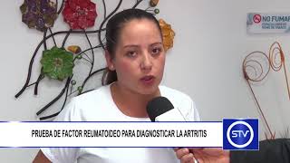 PRUEBA DE FACTOR REUMATOIDEO PARA DIAGNOSTICAR LA ARTRITIS [upl. by Sajovich]