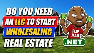 Should You Set Up an LLC for Real Estate Investing and Wholesaling Houses [upl. by Seni]