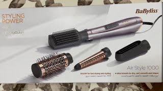 Babyliss Air Style 1000 Unboxing amp Review  Is It Worth Buying [upl. by Zinn]