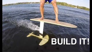 THE EASIEST SURFSUP HYDROFOIL BUILD [upl. by Anayek]