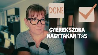 🧹🧽Gyerekszoba nagytakarítás 🧽🧹 cleaningmotivation takarítás motivácioatakaritáshoz cleanwithme [upl. by Ellennod]