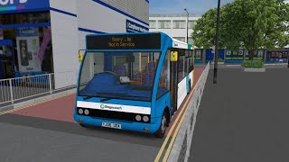 OMSI 2 Optare Solo Cummins ISBe 4 cylinder engine sound mod test with allison gearbox [upl. by Aisela]