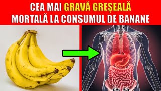 ALERTĂ Nu repetați niciodată aceste 8 greșeli când mâncați BANANE [upl. by Jurdi]