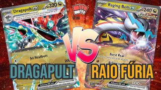 JOGANDO DE DRAGAPUILT EX EM CAMPEONATO TABLETOP GAMEPLAY  POKÉMON TCG [upl. by Ocnarfnaig62]