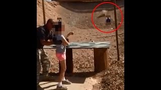 9yearold Girl Accidentally Kills Shooting Instructor with Uzi [upl. by Lyckman]