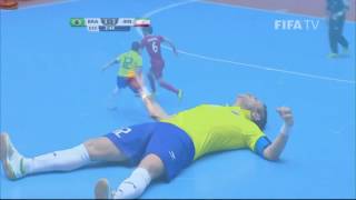 Brazil v Iran  FIFA Futsal World Cup 2016  Match Highlights [upl. by Aeila]