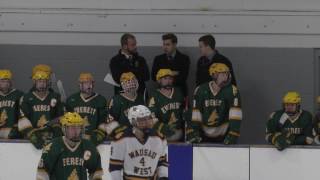 Wausau West vs DC Everest High School Hockey [upl. by Enajharas]