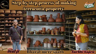 Craft of India Terracotta Pottery Pottery making process [upl. by Pascoe870]