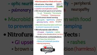 Antibiotics pharmacology Nitrofurantoin Macrobid pharmacology made easy antibiotics short video [upl. by Ativ]