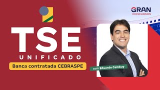 Concurso TSE Unificado  Edital em Breve Banca contratada CEBRASPE [upl. by Lizbeth]