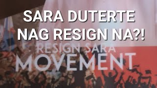 Mike Cervera Vlog is live SARA NAG RESIGN NA duterte pbbm bbm [upl. by Suiremed]