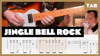 Hall and Oats  Jingle Bell Rock  Christmas  Guitar Tab  Lesson  Cover  Tutorial  Donner [upl. by Ijuy]