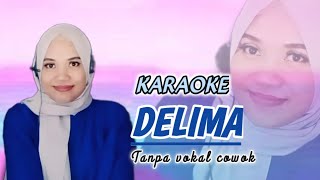 DELIMA  KARAOKE DUET TANPA VOKAL COWOK [upl. by Synned92]