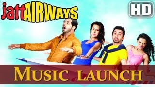 Jatt Airways Music Launch  Alfaaz  Tulip Joshi  Jaswinder Bhalla  Binnu Dhillon  BN Sharma [upl. by Htenek599]