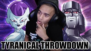 FRIEZA VS MEGATRON DRAGON BALL VS TRANSFORMERS DEATH BATTLE REACTION [upl. by Auka]