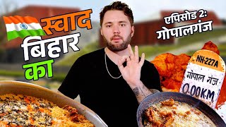 Foreigner tasting local food in Bihar India 🇮🇳  Episode 2 Gopalganj [upl. by Aihsoek]