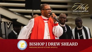 Bishop J Drew Sheard  quotIts a Blood Issue  COGIC UK Holy Convocation [upl. by Acacia]